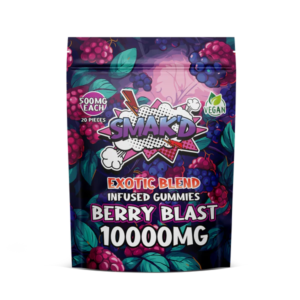 Smak'd Exotic Blend THC Infused Gummies I 10,000mg